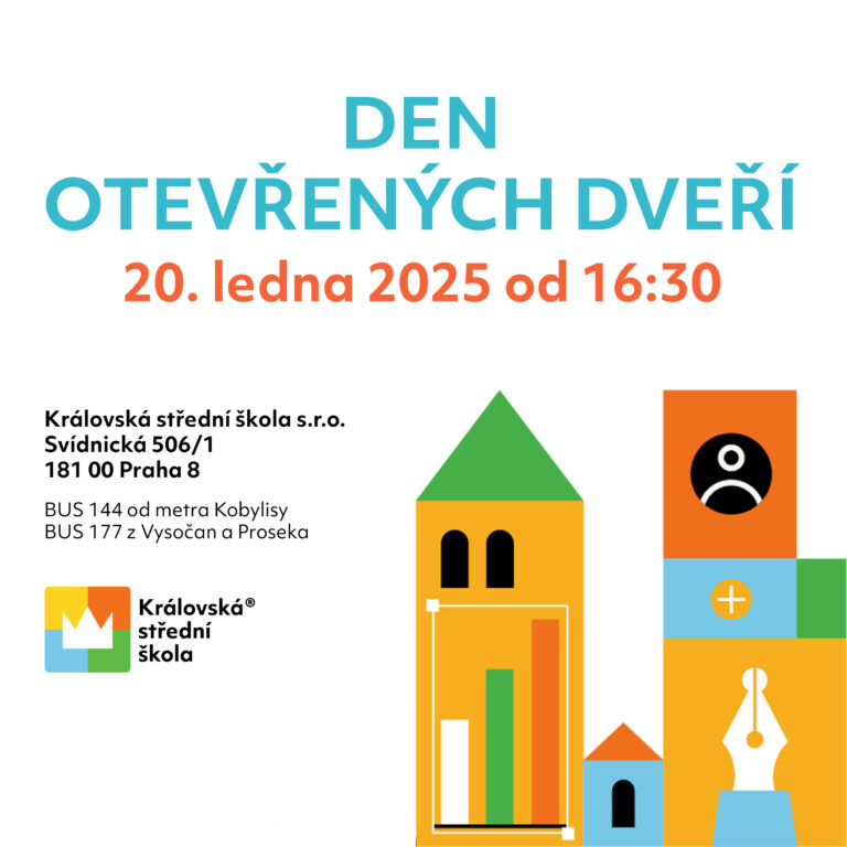 Den otevřených dveří na střdní škle v Bohnicích